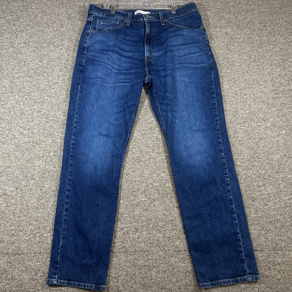 Signature Levi Strauss Athletic Fit WPL423 Jeans 36x32 Dark Wash
